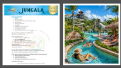 MENOR BEYOND 🌴💦 JUNGALA – VIDANTA RIVIERA MAYA / LUXURY WATER PARK 💦🌴
🇪🇸
Vive Jungala en Vidanta Riviera Maya, un exclusivo parque acuático rodeado de selva tropical, lujo y diversión. Disfruta albercas, río lento, toboganes, áreas familiares, espacios de descanso y un ambiente premium ideal para relajarte y pasar un día inolvidable en el Caribe Mexicano.
🇺🇸
Experience Jungala at Vidanta Riviera Maya, an exclusive water park surrounded by tropical jungle, luxury, and fun. Enjoy pools, a lazy river, water slides, family areas, relaxing spaces, and a premium atmosphere perfect for an unforgettable day in the Mexican Caribbean.