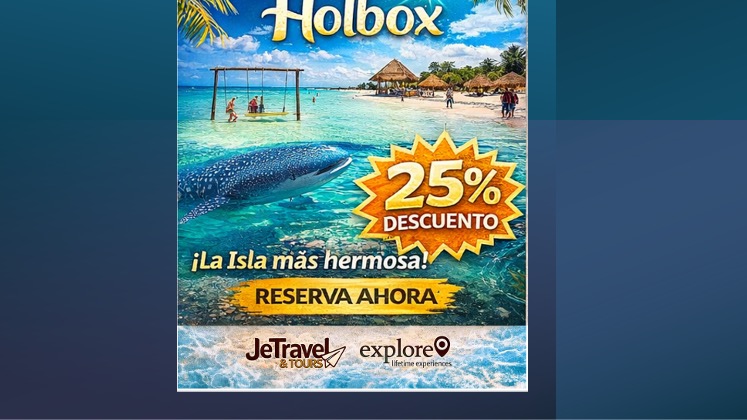🇪🇸 Precios con descuentos del 10% al 60%, sujetos a disponibilidad, clima y operación del proveedor. Es obligatorio reservar previamente vía Call Center, WhatsApp o en línea y realizar el pago para garantizar el espacio. Preséntate puntualmente en el punto de salida y sigue las instrucciones. Explore, Nextination y Xiiktec.com actúan como facilitadores y no son responsables de la operación del servicio. Uso: Activa tu cupón, sigue las instrucciones y reserva con nosotros: 📞 +52 1 998 189 5247 / +52 1 998 109 7321 / +52 1 998 195 6790
🇺🇸Discounts from 10% to 60%, subject to availability, weather, and provider operation. Advance reservation via Call Center, WhatsApp, or online and payment are required. Arrive on time and follow instructions. Explore, Nextination, and Xiiktec.com act as facilitators and are not responsible for service execution. Use: Activate your coupon, follow instructions, and book with us: +52 1 998 189 5247 / +52 1 998 109 7321 / +52 1 998 195 6790