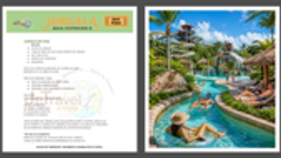 ADULTO JUNGALA  DAY PASS PARQUE AQUATICO VIDANTA
🌴💦 JUNGALA – VIDANTA RIVIERA MAYA / LUXURY WATER PARK 💦🌴
🇪🇸
Vive Jungala en Vidanta Riviera Maya, un exclusivo parque acuático rodeado de selva tropical, lujo y diversión. Disfruta albercas, río lento, toboganes, áreas familiares, espacios de descanso y un ambiente premium ideal para relajarte y pasar un día inolvidable en el Caribe Mexicano.
🇺🇸
Experience Jungala at Vidanta Riviera Maya, an exclusive water park surrounded by tropical jungle, luxury, and fun. Enjoy pools, a lazy river, water slides, family areas, relaxing spaces, and a premium atmosphere perfect for an unforgettable day in the Mexican Caribbean